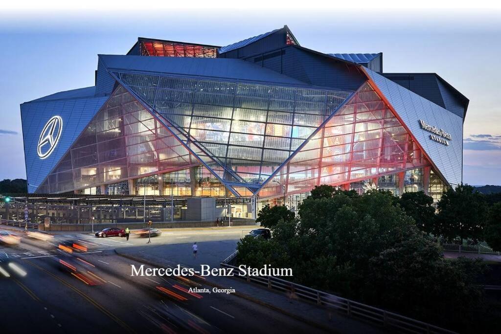 Mbz Stadium*Modern House*King Bed*Wi-Fi*Smart Tv Атланта Екстериор снимка